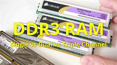 triple chanel memory option|dual vs triple channel.